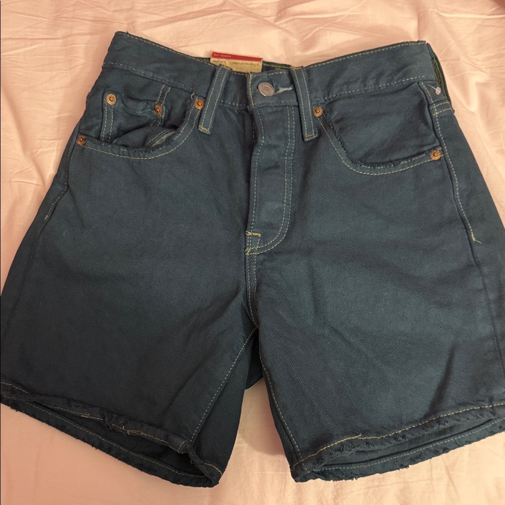 Levi's Classic Blue 501 Shorts